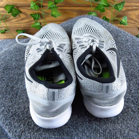 Nike Women's Free RN Sneaker Gray Synthetic‎ Sz 10.5 Medium Gently Used 2025 - Picture 4 of 6